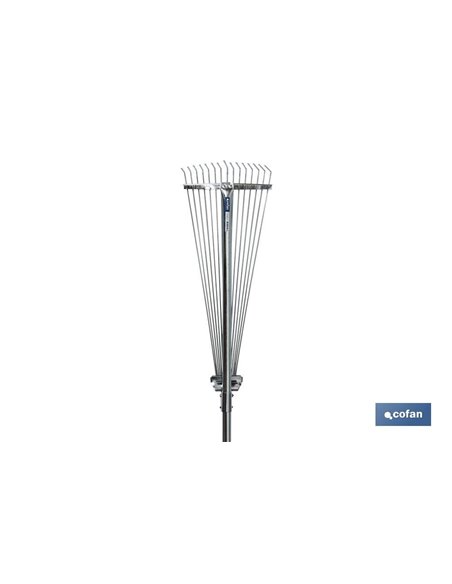 Escoba Plegable Metal 15 Puas