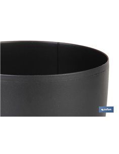 Maceta Camelia Color Antracita 18x17.8cm 2