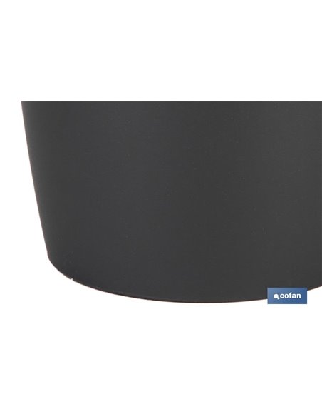 Maceta Camelia Color Antracita 18x17.8cm