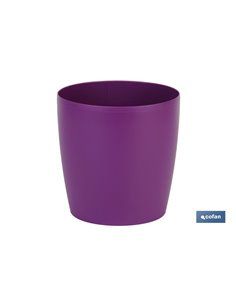 Maceta Camelia Color Morado 14x13.8cm
