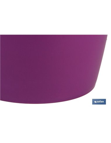 Maceta Camelia Color Morado 30x28cm
