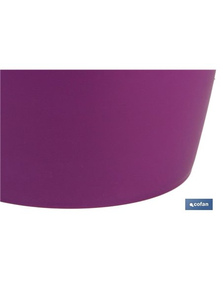 Maceta Camelia Color Morado 30x28cm
