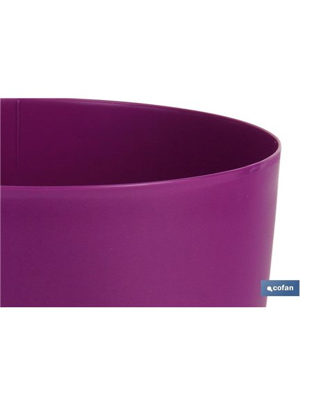 Maceta Camelia Color Morado 35x33cm