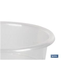 Maceta Orquidea Transparente19x16.5+ Plato 16cm 2