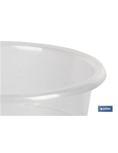 Maceta Orquidea Transparente19x16.5+ Plato 16cm