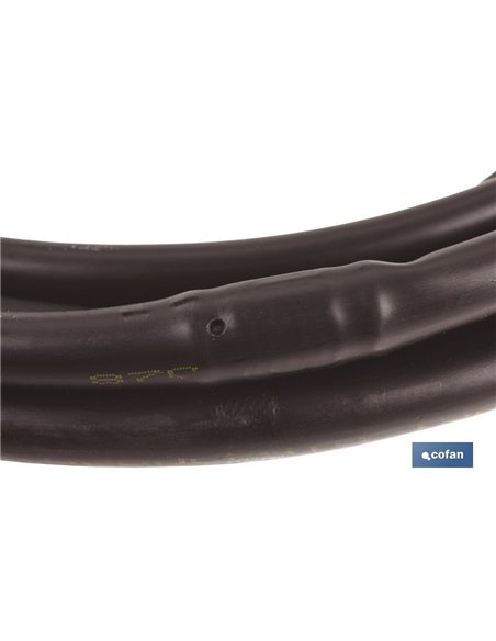 Tubo 25m Riego Goteo Negro (Gotero A 0,50m) Ø16mm