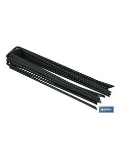 Pacote de 10 grampos U 15 cm para grama artificial 2