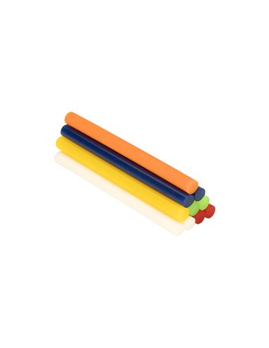 Barras de cola para decoración y hobby ø8x95mm mix de colores 431088 salki