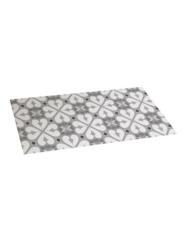Tapete de vinil cinza BCN 50x110cm