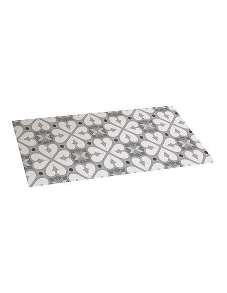 Tapete de vinil cinza BCN 50x110cm