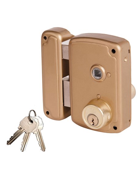 Cerradura de sobreponer de 1 punto 4056ahb075i ucem