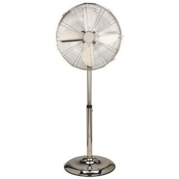 Fan Maurer Stand 125 cm de Haut Chrome