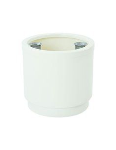 Hidrojardinera color blanco ø26cm plastiken