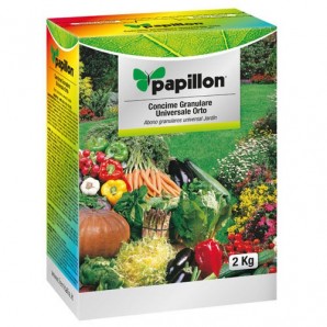 Fertilizante de grãos / jardim universal Papillon 2 Kg
