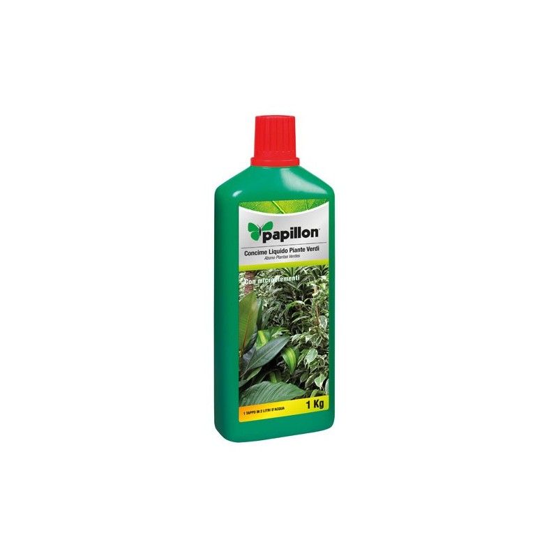 Fertilizante Líquido Papillon Plantas Verdes 1kg