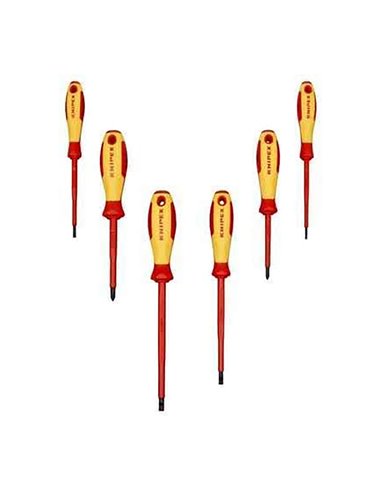 Juego de destornilladores vde 6 piezas knipex 00 20 12v02