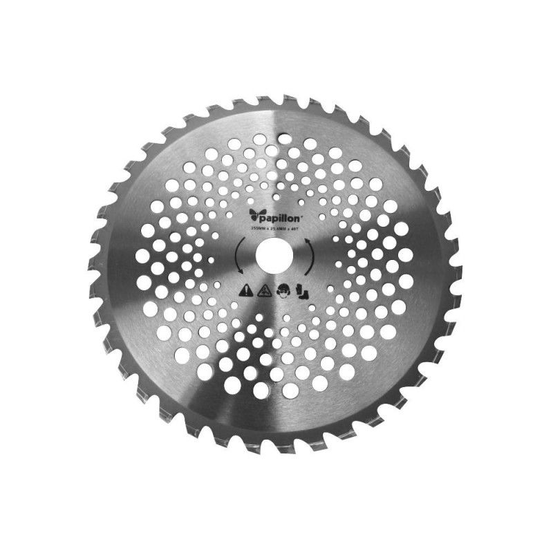 Disque de débroussailleuse essence universel 40 dents Ø 255 mm. — free download
