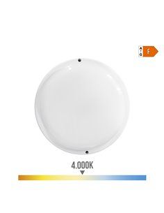 Aplique redondo led 18w 1820lm 4000k ø20.8x4.8cm EDM 2