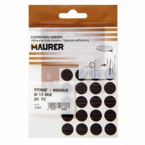 Tapatornillos Adhesivos Wengue (Blister 20 unidades) 2
