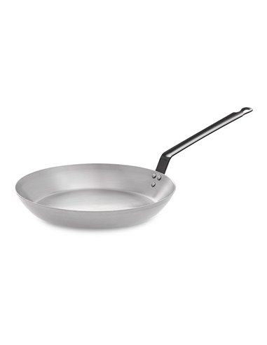 Frigideira plana Lyon com alça para uso profissional ø24cm Vaello