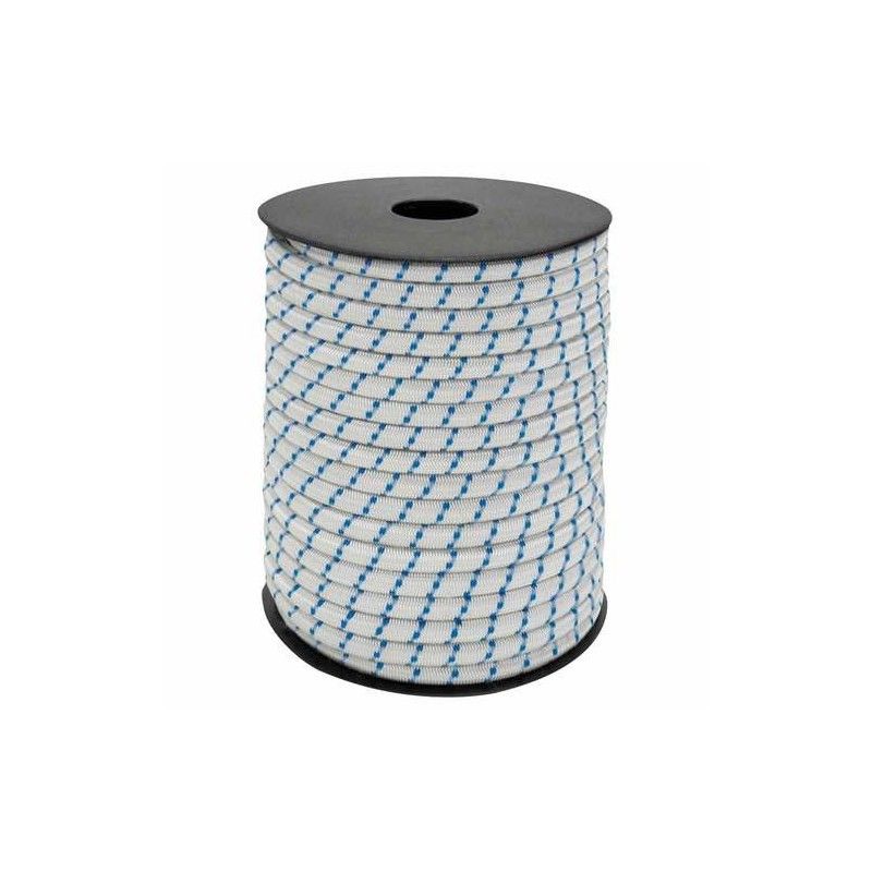 Cuerda Elástica Forrada 10 mm. Rollo de 100 metros