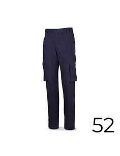 Calça Stretch 98% Algodão 2% Elastano 240g Azul Marinho Tamanho 52