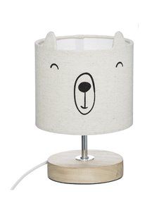Lampara infantil sobremesa 'bear' e14 (bombilla no incluida)