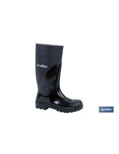 Stivale per acqua alta sicuro. S-5 Nero T-47