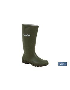 Green Pvc High Water Boot Size 42