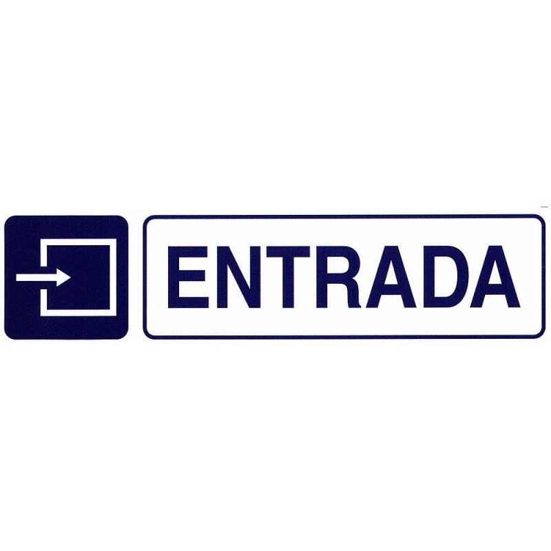 Etiqueta Adesiva 250x63 mm. Entrada