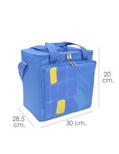 Bolsa Térmica para Geladeira 15 Litros Azul 2