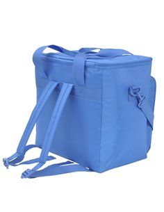 Bolsa / Mochila Termica Porta Alimentos Nevera 15 Litros Forro Interior PEVA, Con Espuma Aislante, Color Azul 2