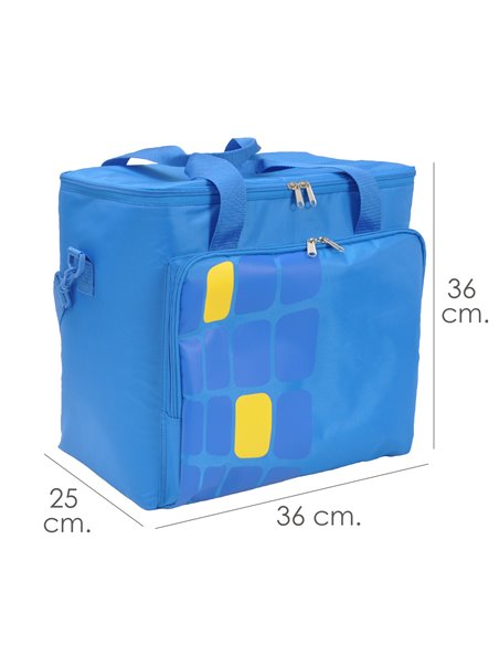 Bolsa/Mochila Térmica 30 Litros Azul