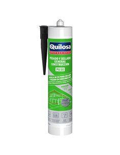 Masilla Poliuretano Cartucho Negra 300 ml.