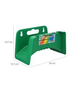 Soporte Para Mangueras De Jardín. Fijación a la  Pared. Realizado en Plastico 2
