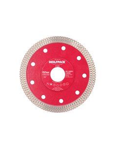 Disco diamantado Ø 115 mm. Porcelanato, Grés, Cerâmica, Pisos. Segmento de 10 mm.