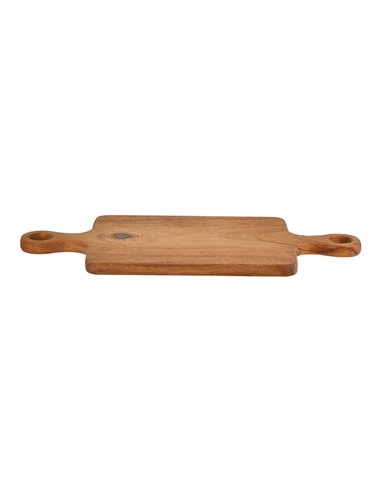 Tabla de servir de madera acacia natur sg medidas 40x18x1.5cm sg-4485 san ignacio