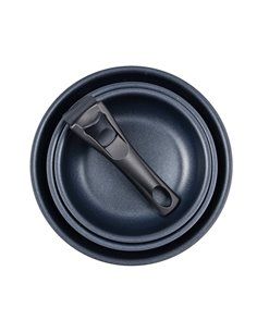 Set 3 sartenes (18+20+24cm) click & cook bergner 2