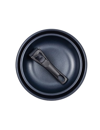 Set 2 sartenes (20+26cm) click & cook bergner