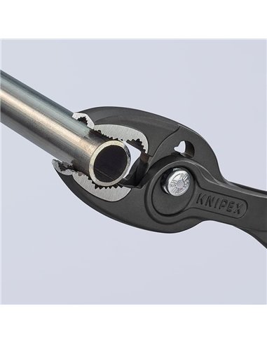 Alicate de agarre twingrip frontal ajustable 200mm knipex 82 01 200
