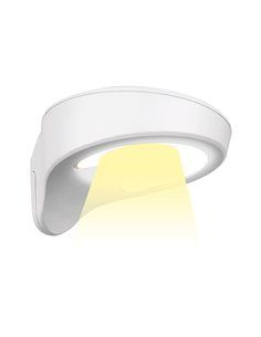 Aplique solar 1,8w 155lm 6.500k con sensor color blanco edm