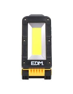 Linterna recargable led con base 500lm edm