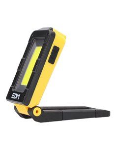 Linterna recargable led con base 500lm edm 2