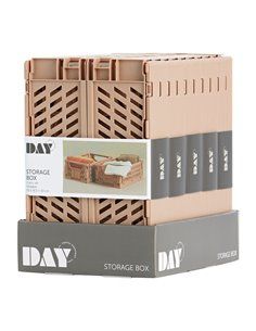 Caja almacenaje plegable 25x16.5x10cm set 2 piezas 2