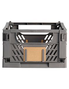 Caja almacenaje plegable 33x24,5x15cm set 2 piezas