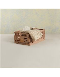 Caja almacenaje plegable 50x33x25cm set 2 piezas 2
