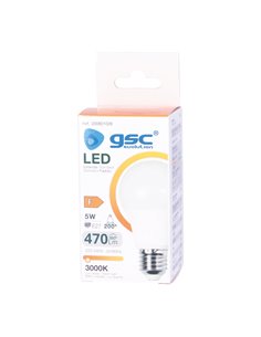 Lámpara LED estándar A60 5W E27 3000K 2