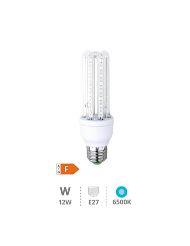 Lámpara LED 3U 12W E27 6000K