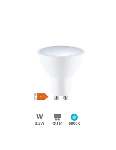 Lámpara LED dicroica 3,5W GU10 6000K