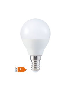 Lámpara LED esférica 8,5W E14 3000K